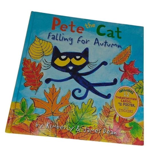 Pete The Cat Falling For Autumn Book - Picture 1 of 4